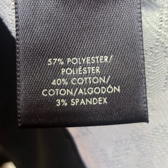 Ann Taylor Black Houndstooth Spandex Top size Small - Picture 5 of 10